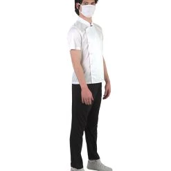 HPO Adult Men's Dr. Surgeon Costume | White And Black Cosplay Costume
