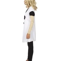 HPO Adult Women's Ghost Dress Costume | White Halloween Costume