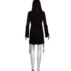 HPO Adult Women's Naughty Nun Costume | Black Halloween Costume