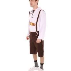 HPO Adult Men's Oktoberfest 3 Pc Costume | Multi Color Cosplay Costume