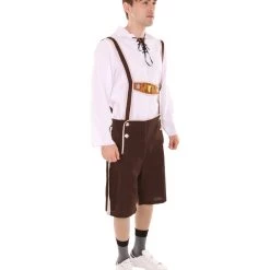 HPO Adult Men's Oktoberfest 3 Pc Costume | Multi Color Cosplay Costume
