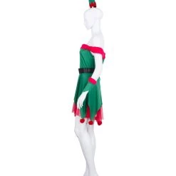 HPO Adult Women's Sexy Elf Holiday Costume | Multi Halloween Costume