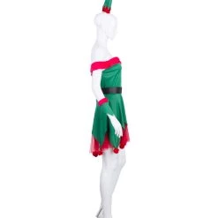 HPO Adult Women's Sexy Elf Holiday Costume | Multi Halloween Costume