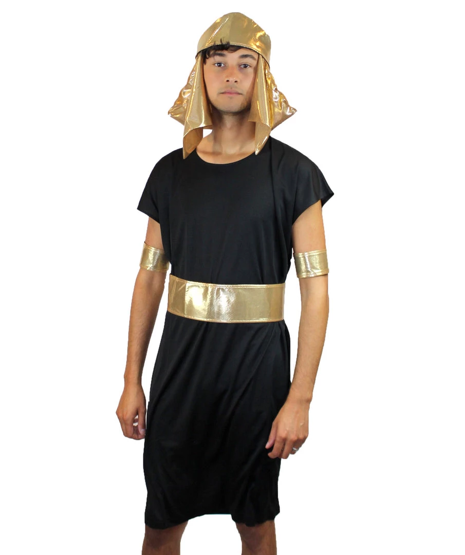 HPO Adult Men's Egyptian King Pharaoh Cosplay Costume Multiple Color Options