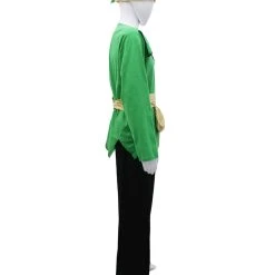 HPO Adult Men's Elf Holiday Costume | Black & Green Cosplay Costume