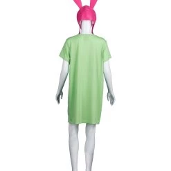HPO Adult Women's Burgers Carton TV/Movie Costume | Pink & Green Halloween Costume