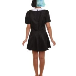 HPO Adult Women's Gothic Darling Dress Celebrity Costume | Black Cosplay Costume