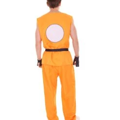 HPO Adult Men's Fighter TV / Movie Costume | Orange Halloween Costume