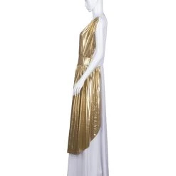 HPO Adult Women's Greek Goddess Angel Costume | White & Gold Cosplay Costume