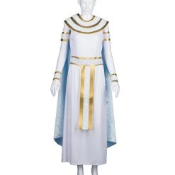 HPO Adult Women's Cleopatra Nile Queen Costume | White & Gold Cosplay Costume