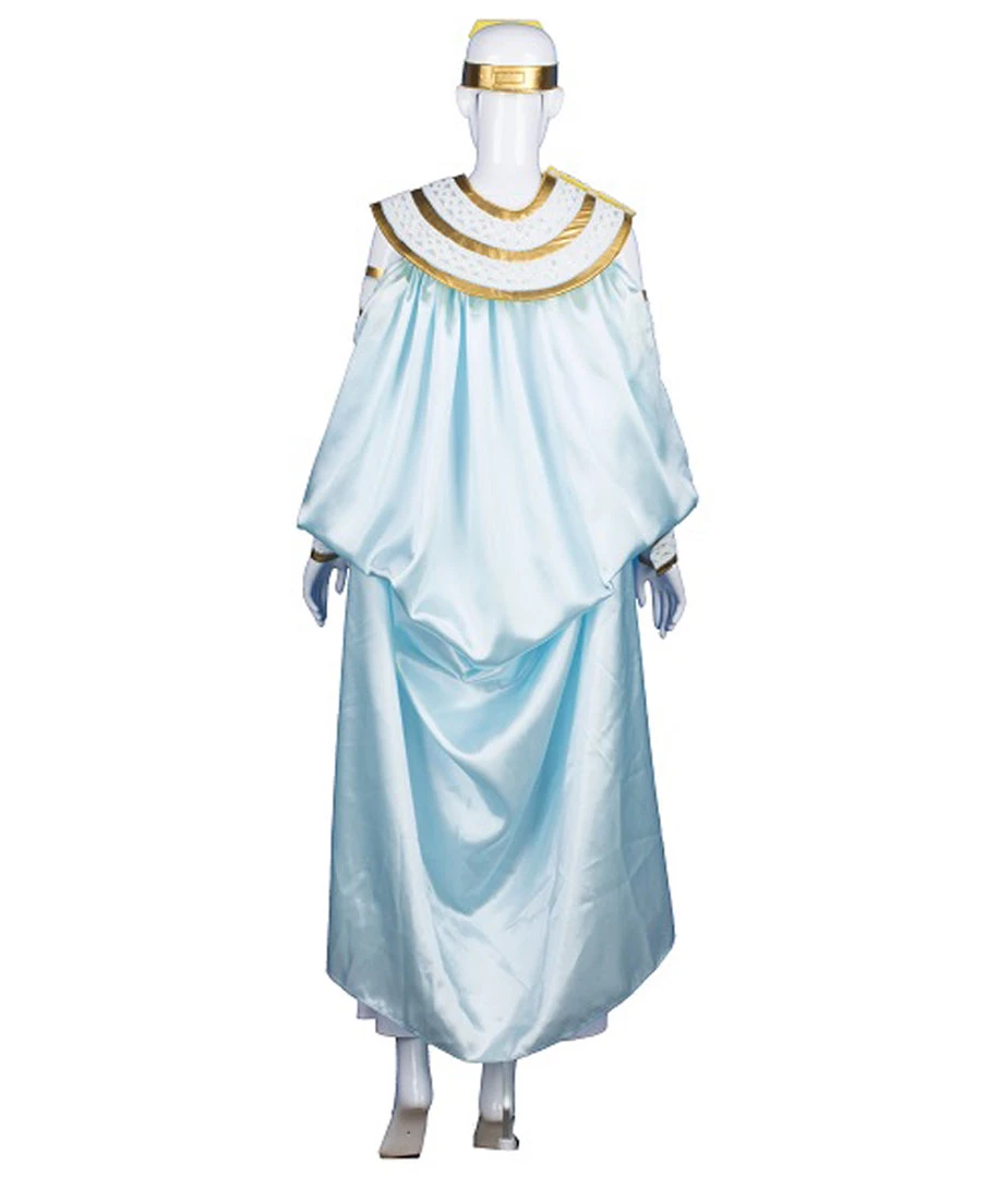HPO Adult Women's Cleopatra Nile Queen Costume | White & Gold Cosplay Costume