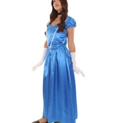 HPO Adult Women's Aristocrat Socialite Dress 20s Costume | Royal Blue Cosplay Costume