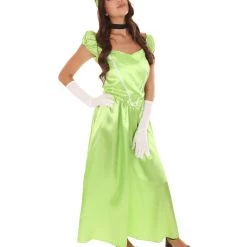 HPO Adult Women's Aristocrat Socialite Dress 20s Costume | Lime Cosplay Costume