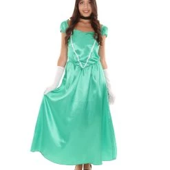 HPO Adult Women's Aristocrat Socialite Dress 20s Costume | Green Cosplay Costume