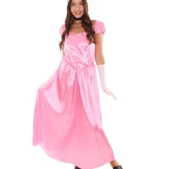 HPO Adult Women's Aristocrat Socialite Dress 20s Costume | Light Pink Cosplay Costume
