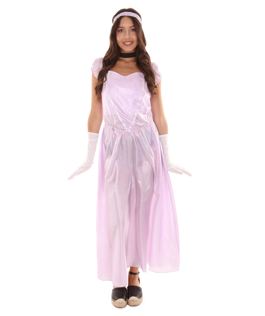 HPO Adult Women's Aristocrat Socialite Dress 20s Costume | Light Purple Cosplay Costume