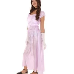 HPO Adult Women's Aristocrat Socialite Dress 20s Costume | Light Purple Cosplay Costume