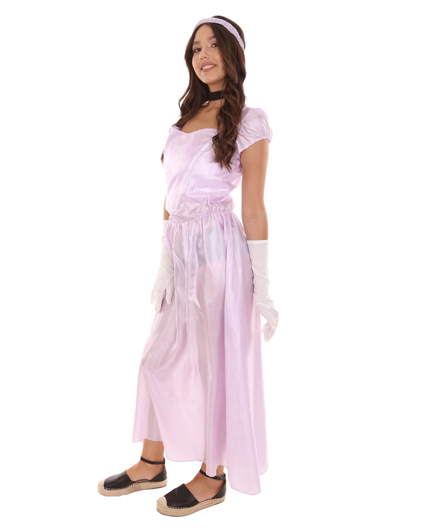 HPO Adult Women's Aristocrat Socialite Dress 20s Costume | Light Purple Cosplay Costume