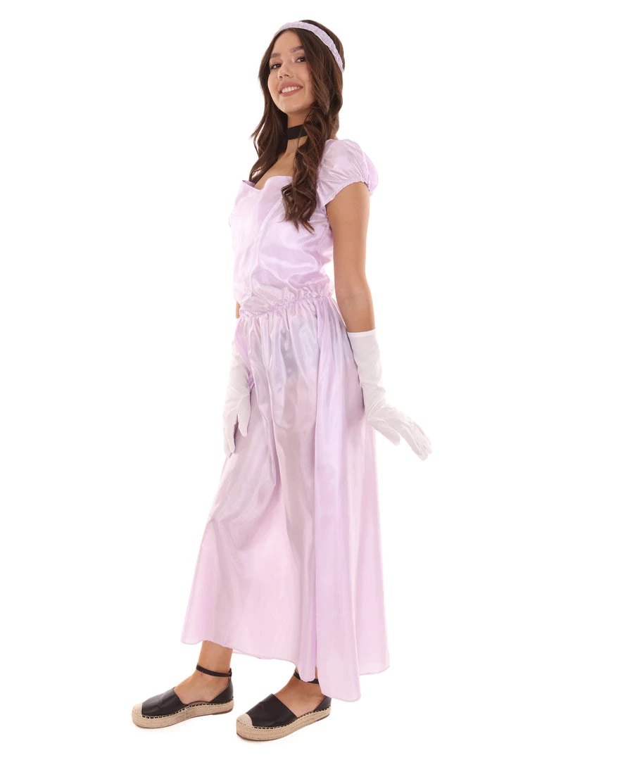 HPO Adult Women's Aristocrat Socialite Dress 20s Costume | Light Purple Cosplay Costume