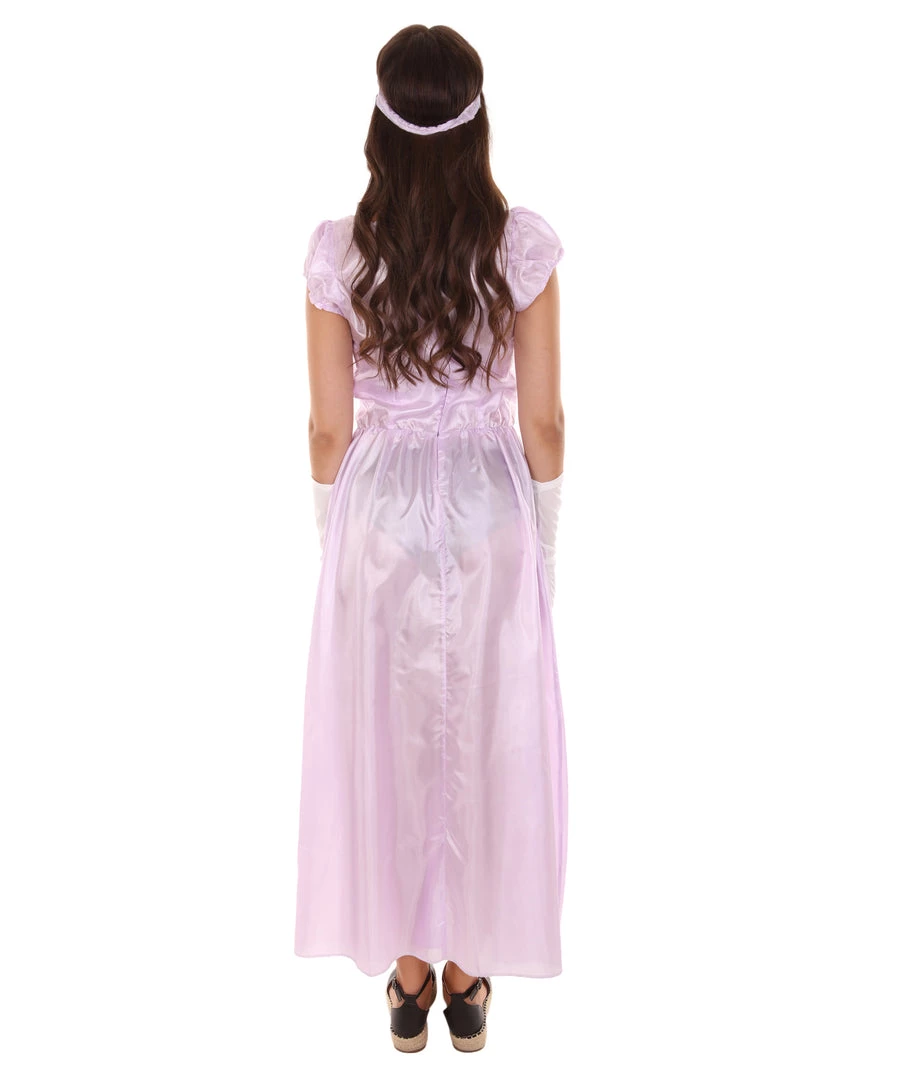 HPO Adult Women's Aristocrat Socialite Dress 20s Costume | Light Purple Cosplay Costume