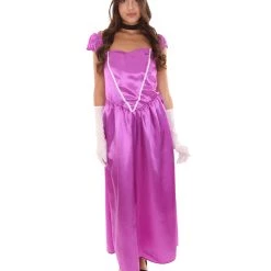 HPO Adult Women's Aristocrat Socialite Dress 20_ã_s Costume | Medium Purple Cosplay Costume