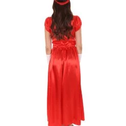 HPO Adult Women's Aristocrat Socialite Dress 20s Costume | Red Cosplay Costume