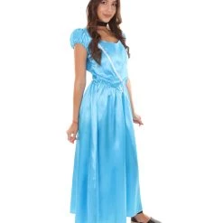 HPO Adult Women's Aristocrat Socialite Dress 20s Costume | Lake Blue Cosplay Costume