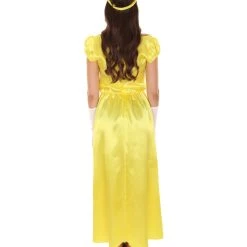 HPO Adult Women's Aristocrat Socialite Dress 20s Costume | Yellow Cosplay Costume
