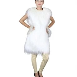 HPO Adult Women's Hairy Warrior Ape Military Leader Resistance Fighter Unisex Costume | Multiple Color Options Cosplay Costume