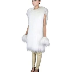 HPO Adult Women's Hairy Warrior Ape Military Leader Resistance Fighter Unisex Costume | Multiple Color Options Cosplay Costume