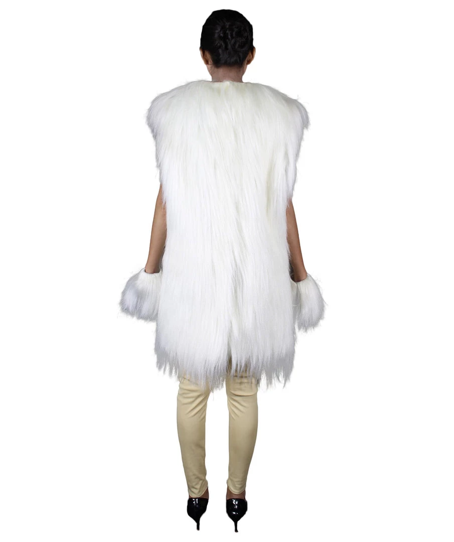 HPO Adult Women's Hairy Warrior Ape Military Leader Resistance Fighter Unisex Costume | Multiple Color Options Cosplay Costume