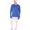 HPO Men's Cosplay Blue Costume | Blue White Color