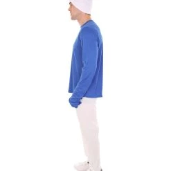 HPO Men's Cosplay Blue Costume | Blue White Color
