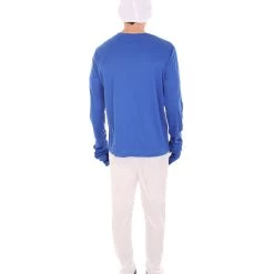 HPO Men's Cosplay Blue Costume | Blue White Color