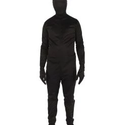 HPO Men's Cosplay Black Skin Suit Guy Costume
