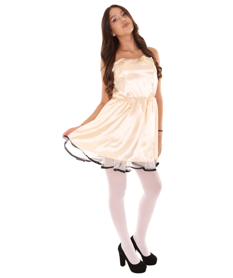 HPO Adult Women's 50s Prom Dress Costume | Copper Cosplay Costume