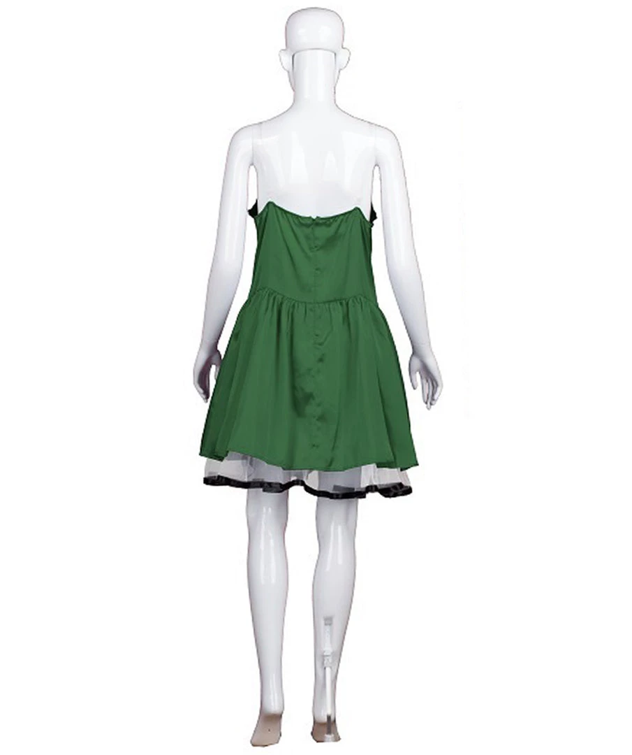 HPO Adult Women's 50s Prom Dress Costume | Dark Green Cosplay Costume