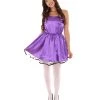 HPO Adult Women's 50s Prom Dress Costume | Medium Purple Cosplay Costume