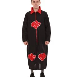 HPO Adult Men's Anime Costume | Black & Red Cosplay Costume