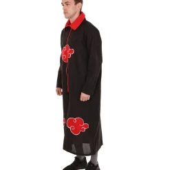 HPO Adult Men's Anime Costume | Black & Red Cosplay Costume