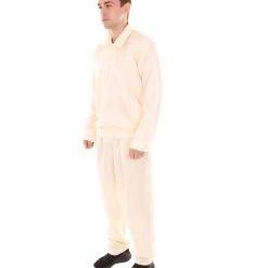HPO Adult Men's 80's Sports Crem Costume | Moccasin Cosplay Costume