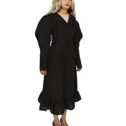 HPO Adult Women's Movie Costume | Black Halloween Costume
