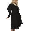 HPO Adult Women's Movie Costume | Black Halloween Costume