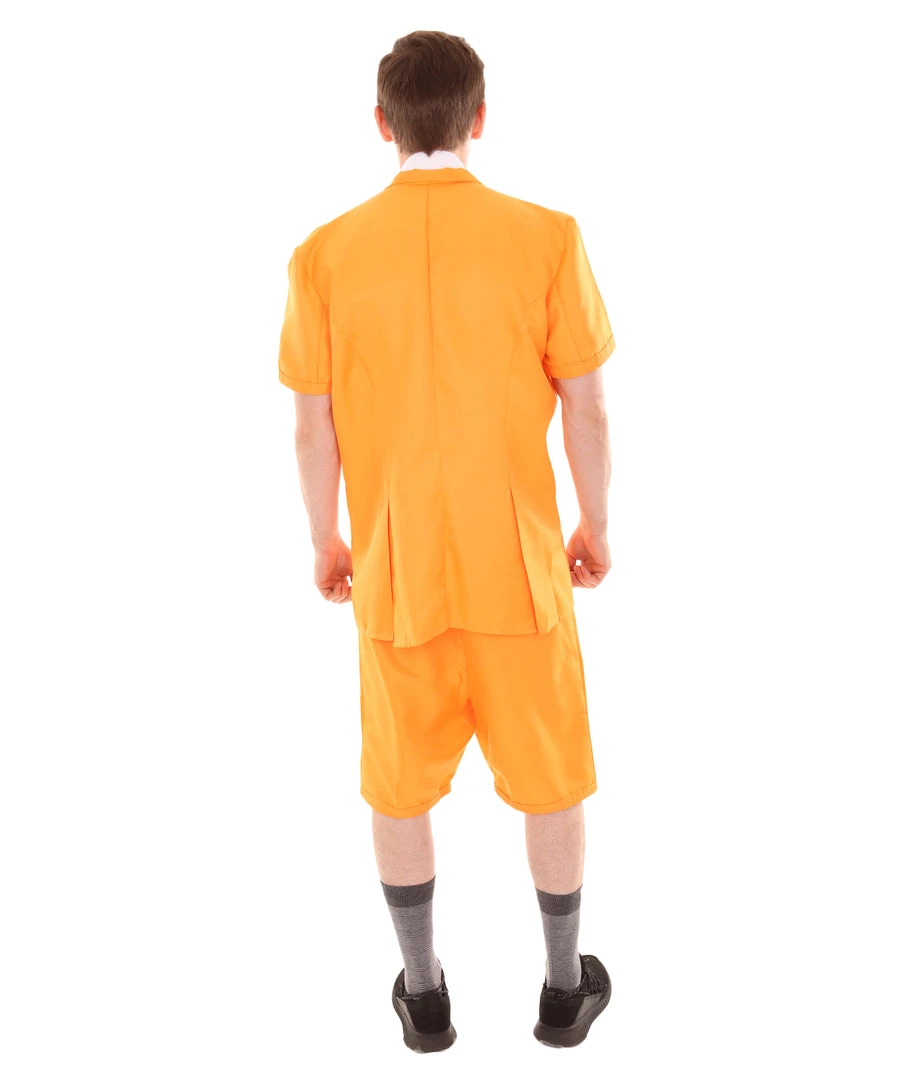 HPO Adult Men's Classic-Fit Hombre 90'S Costume | Yellow Cosplay Costume