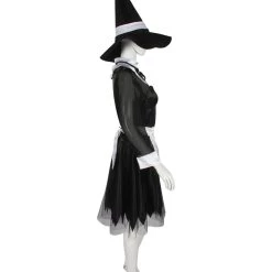 HPO Adult Women's Salem Costume Black & White Cosplay Costume