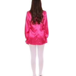 HPO Adult Women's 70 Disco Camicia Costume | Crimson Cosplay Costume