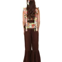 HPO Adult Women's 70's Hippie Costume | Multi Cosplay Costume