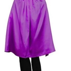 HPO Child's Superhero Party Cape With Mask Set Costume | Purple Cosplay Costume