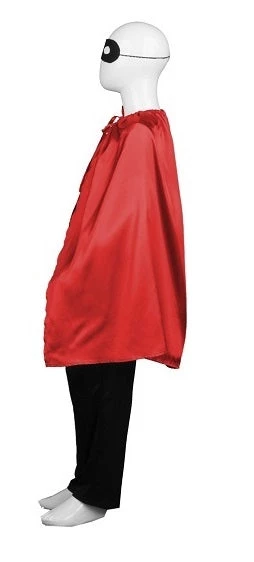 HPO Child's Superhero Party Cape With Mask Set Costume | Red Cosplay Costume