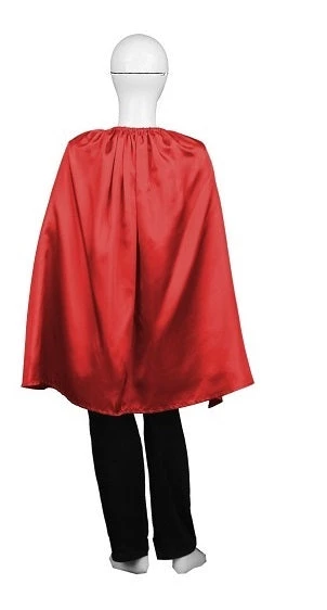 HPO Child's Superhero Party Cape With Mask Set Costume | Red Cosplay Costume